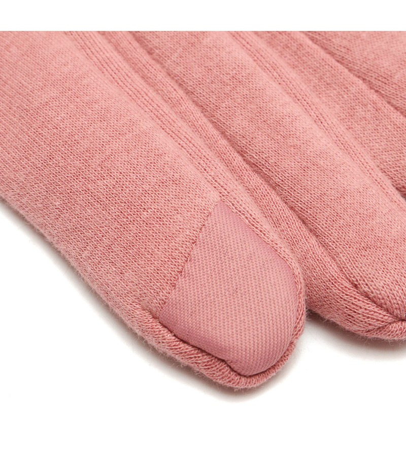 Women Winter Gloves Touch Screen Warm Gloves Outdoor Driving Gloves For Smartphone - Pink