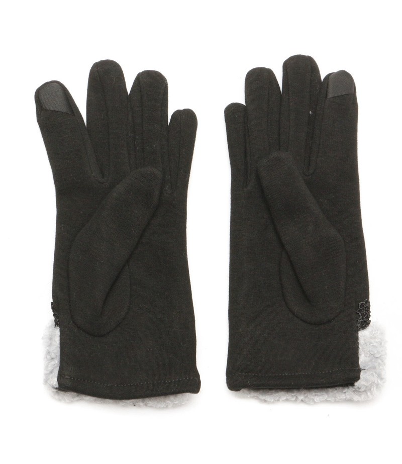 Women Winter Gloves Touch Screen Warm Gloves Outdoor Driving Gloves For Smartphone - Pink