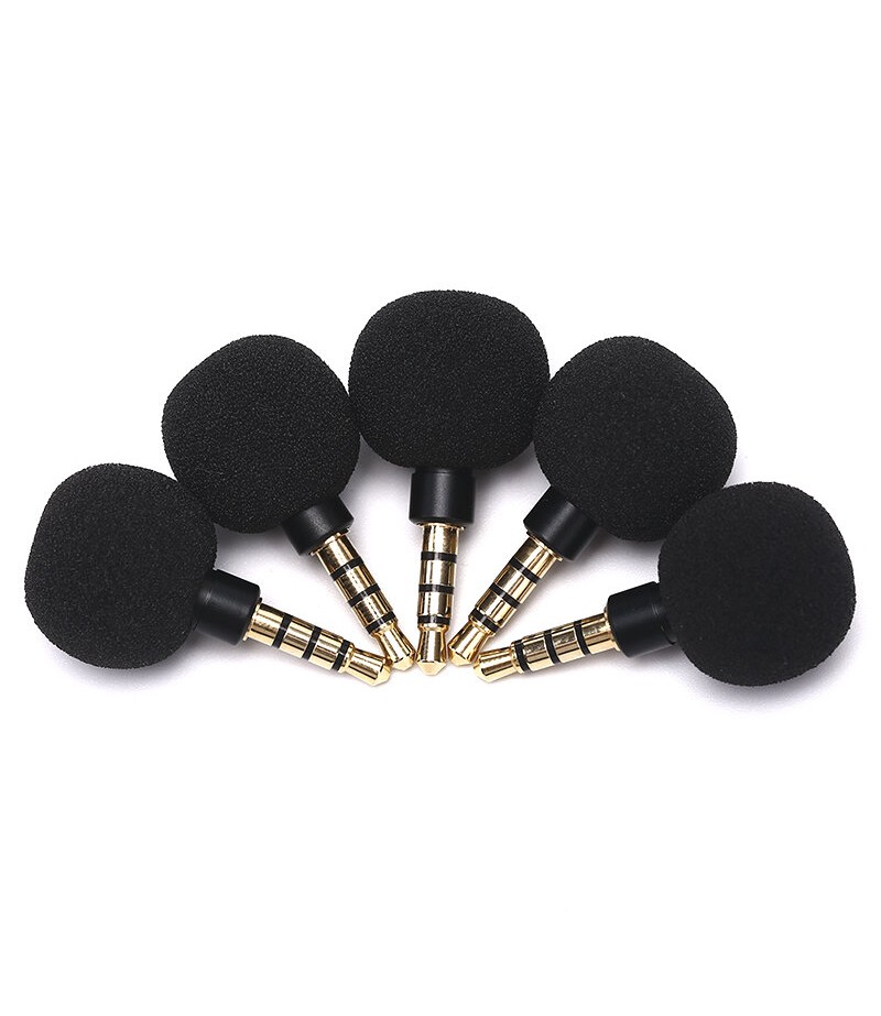  Mic Microphone Omni-Directional Microphone For Recorder For 8 Plus Huawei P30 P40 Pro Mi10 Note 9S - 4 level pin