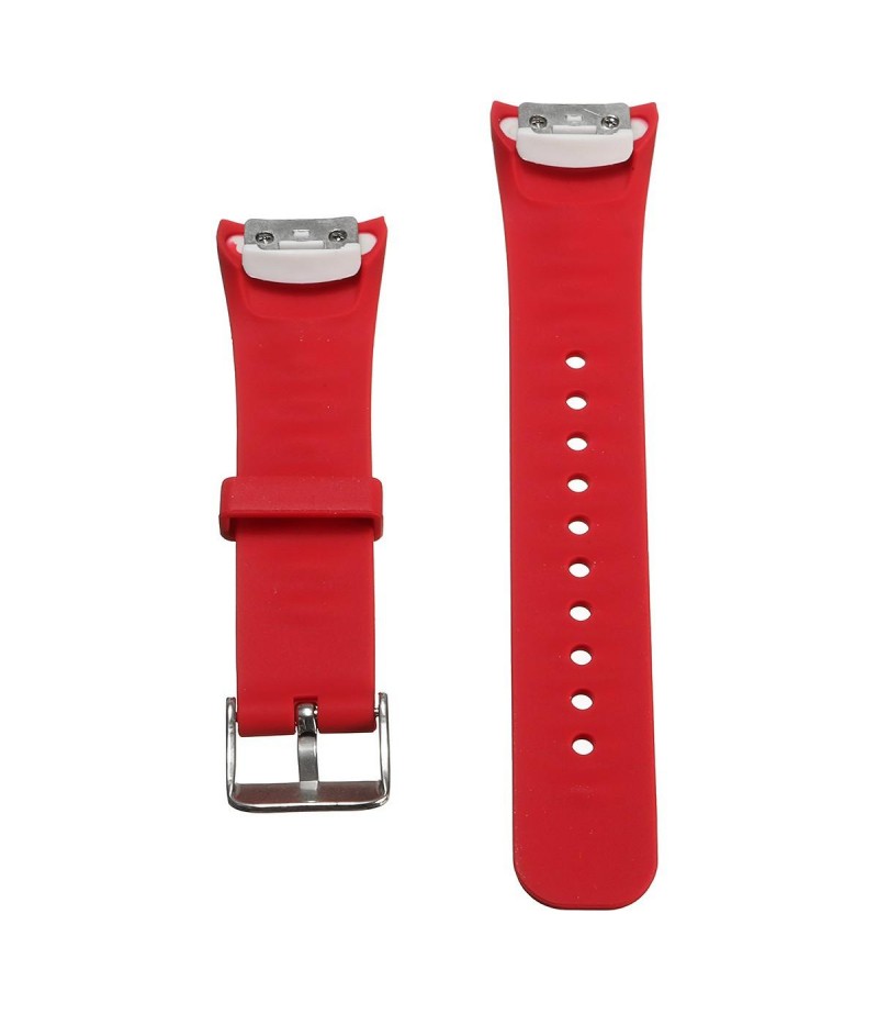  Approx 11.5-17.5cm Silicone Soft Replacement Smart Wrist Strap For Samsung Gear Fit 2 - Light Blue