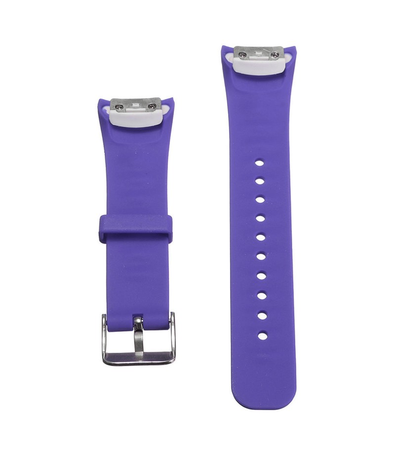  Approx 11.5-17.5cm Silicone Soft Replacement Smart Wrist Strap For Samsung Gear Fit 2 - Light Blue