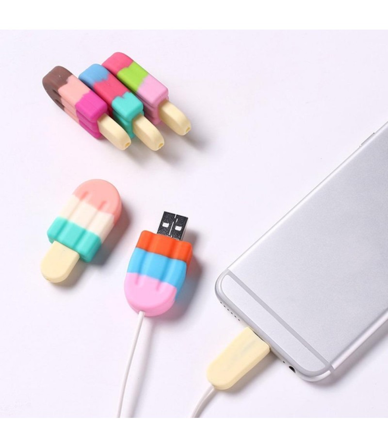  Universal Data Line Protection Cover Smart Phone Charging Cable Protection Set Data Cable Protection Sleeve - 004