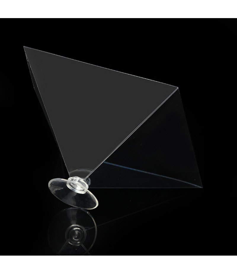 3D Holographic Projector Auxiliary Tool Pyramid DIY Creative Gifts For 3.5 to 6.0 Inches Smartphone