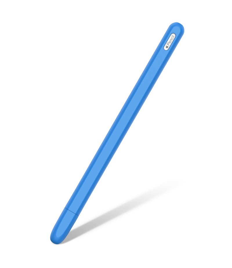  Anti-slip Anti-fall Silicone Touch Screen Stylus Pen Protective Case for Apple Pencil 2nd Generation - Black