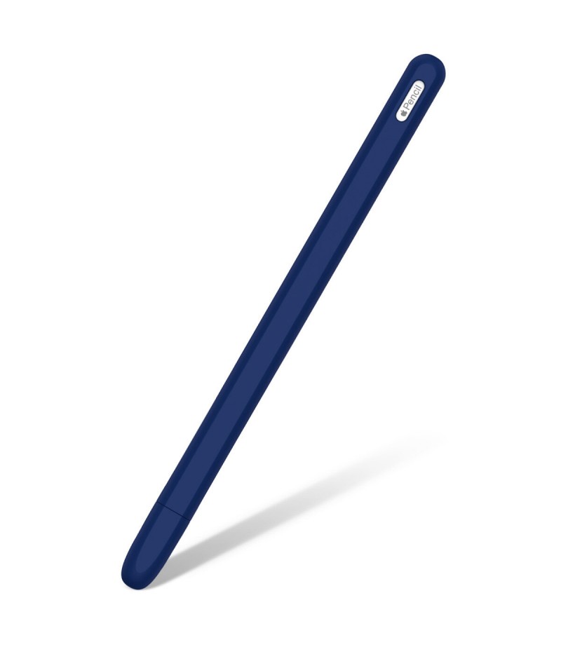  Anti-slip Anti-fall Silicone Touch Screen Stylus Pen Protective Case for Apple Pencil 2nd Generation - Black