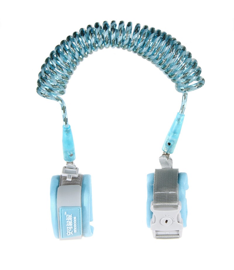 2.5m Children Anti-Lost Wrist Link Safety Harness Adjustable Traction Rope Toddler Kids Baby Wristband - Pink
