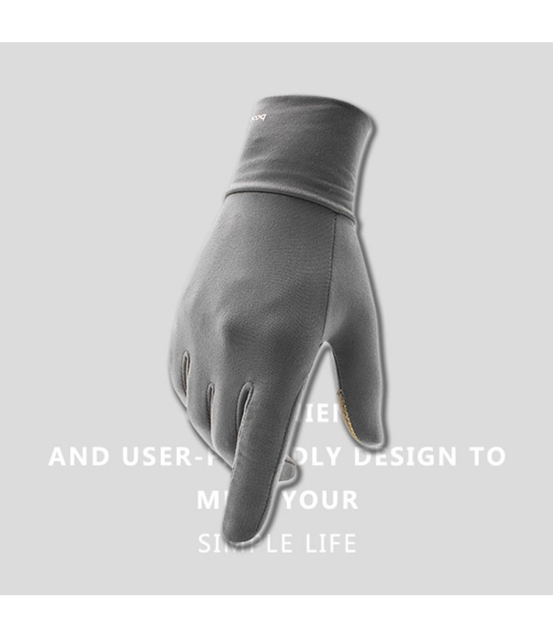  Screen Touch Gloves Elastic Lycra Warm Anti-slip Anti-sweat Electronic Sports Outdoor Motorcycle Bicycle Riding Games Tou