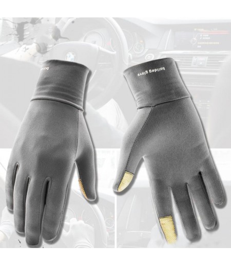  Screen Touch Gloves Elastic Lycra Warm Anti-slip Anti-sweat Electronic Sports Outdoor Motorcycle Bicycle Riding Games Tou