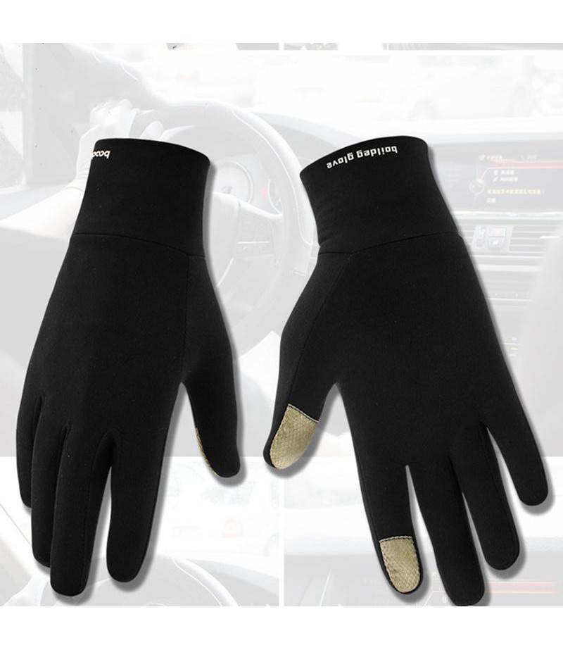  Screen Touch Gloves Elastic Lycra Warm Anti-slip Anti-sweat Electronic Sports Outdoor Motorcycle Bicycle Riding Games Tou