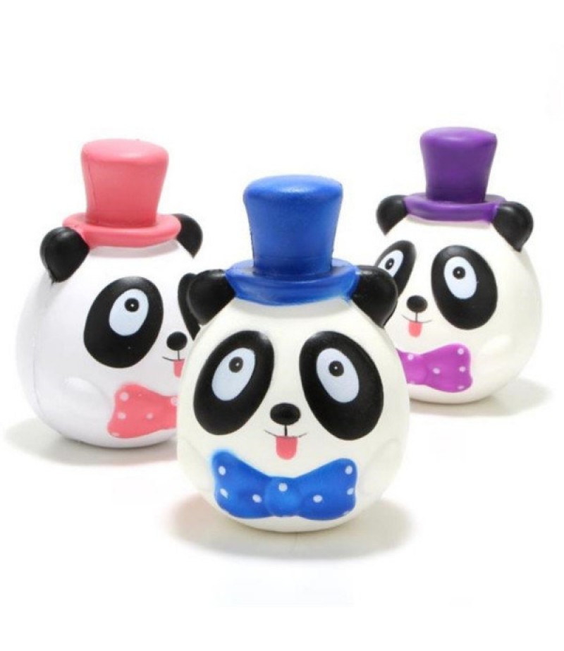 1PC 14CM Jumbo Panda Cake Squishy Charm Soft Slow Rising Mobile Phone Accessories Toy