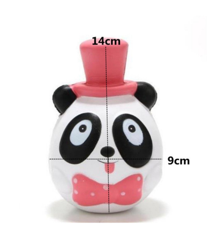 1PC 14CM Jumbo Panda Cake Squishy Charm Soft Slow Rising Mobile Phone Accessories Toy
