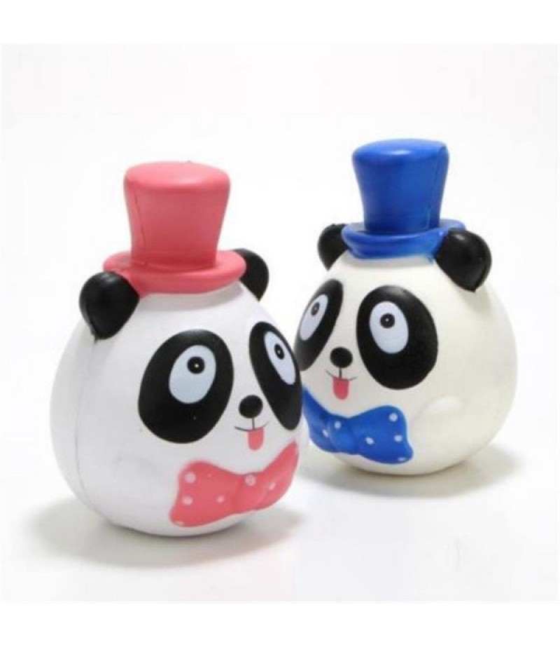 1PC 14CM Jumbo Panda Cake Squishy Charm Soft Slow Rising Mobile Phone Accessories Toy