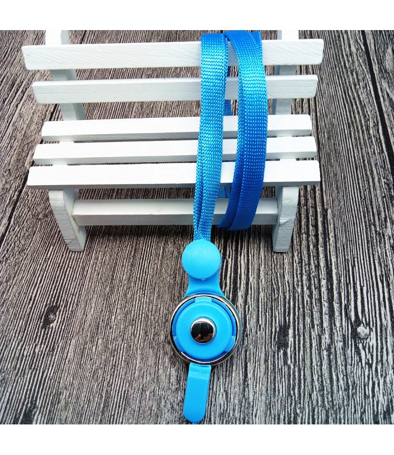  2 in 1 Detachable Universal Phone Ring Holder &amp; Neck Strap Phone Lanyard Work Permit Badge Key Rope for All Smartphon