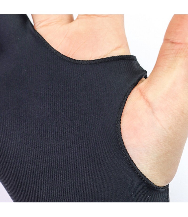  Shaped Style Anti-Fouling Gloves for Any Graphics/ Table/ Drawing Left and Right Hand Drawing Gloves - S 1pc