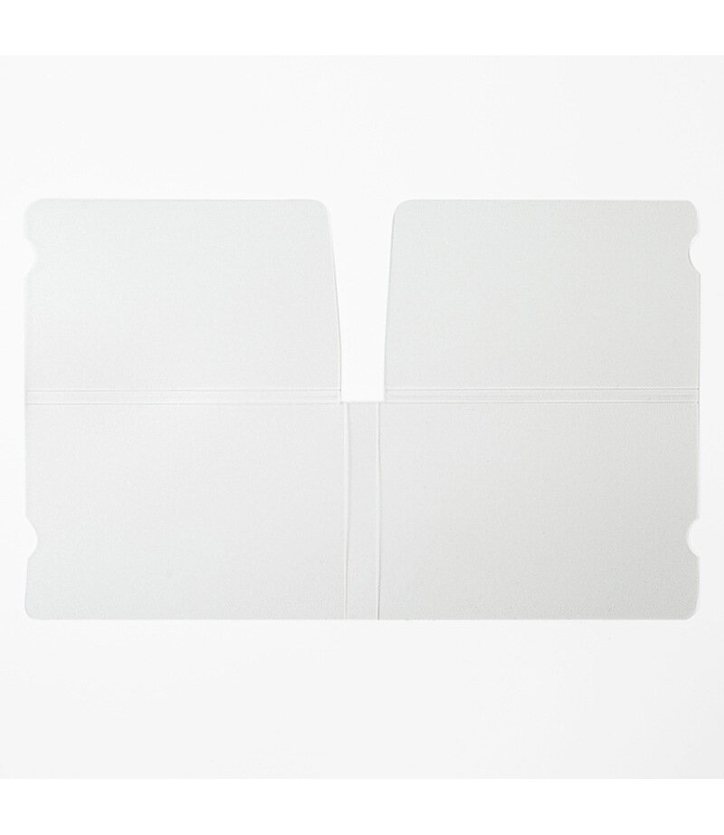 Colorful Portable Foldable Disposable Face Mask Storage Folder Box Small Watch Box Container Case - Red