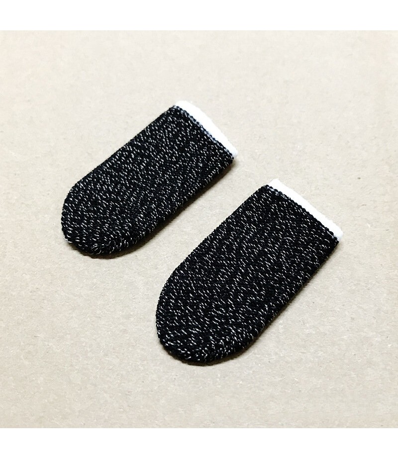  Gloves Sweat-proof Professional Touch Screen Thumbs Finger Sleeve for PUBG Mobile Game Gamepad - 1PCS Blue