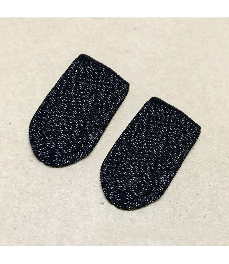  Gloves Sweat-proof Professional Touch Screen Thumbs Finger Sleeve for PUBG Mobile Game Gamepad - 1PCS Blue