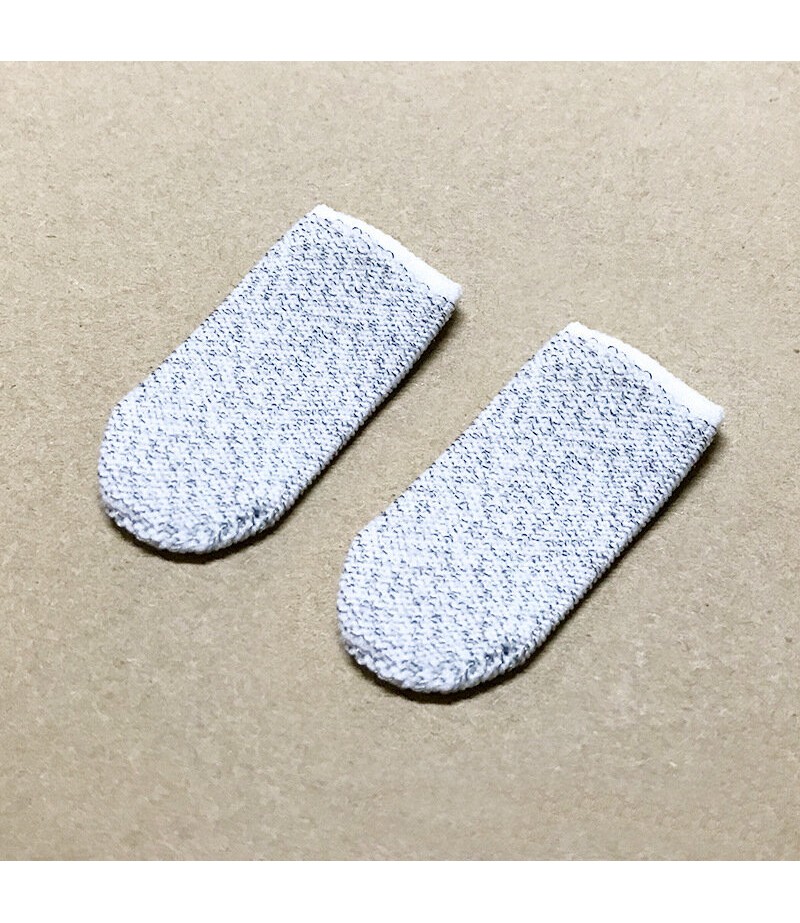  Gloves Sweat-proof Professional Touch Screen Thumbs Finger Sleeve for PUBG Mobile Game Gamepad - 1PCS Blue