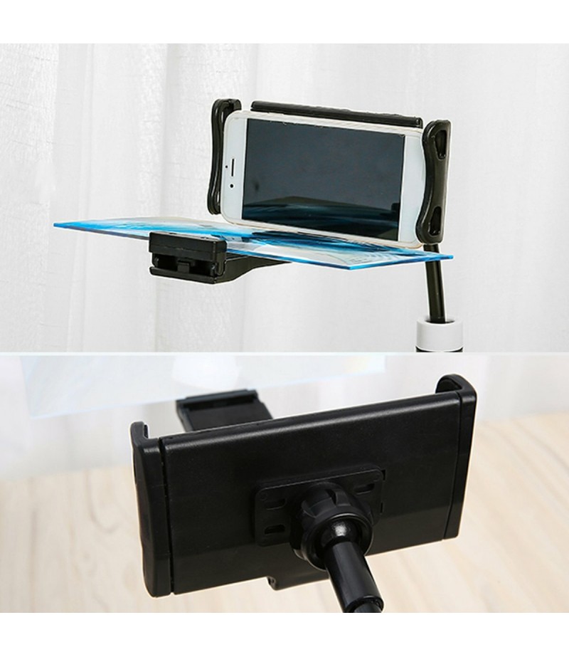 14 Inch Phone Screen Magnifier HD Projection Amplifier Bracket Holder Adjustable - White