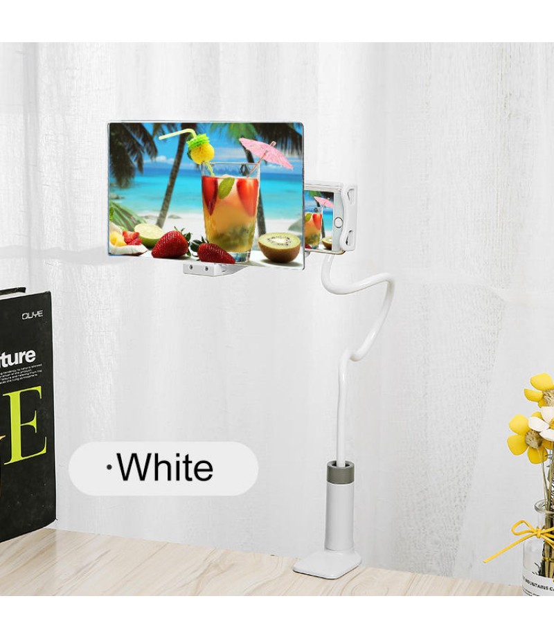 Mobile Phone High Definition Projection Bracket Adjustable Flexible All Angles Phone Tablet Holder 3D HD Phone Screen Magnifier 