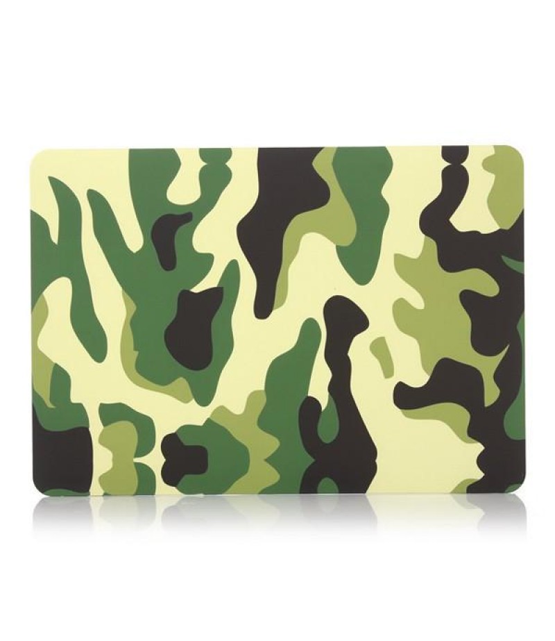 Camouflage Pattern PC Laptop Hard Case Cover Protective Shell For Apple MacBook Air 11.6 Inch - Gray