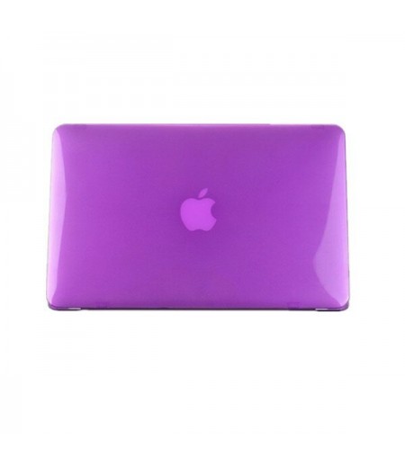 Fashionable Slim Plastic Hard Cover Crystal Case For Apple MacBook Retina 12 Inch  - Blue
