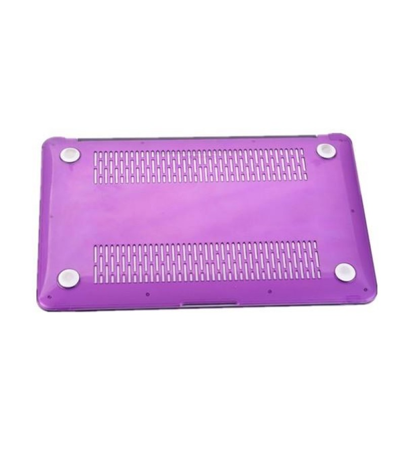 Fashionable Slim Plastic Hard Cover Crystal Case For Apple MacBook Air 11.6 Inch - Green