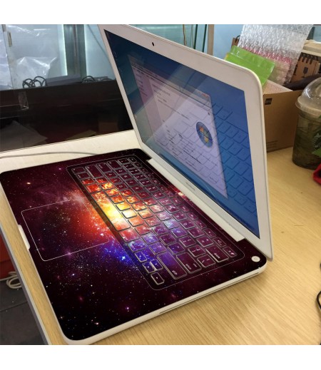 PAG Planet Fracture Decorative Laptop Decal Sticker Bubble Free Self-adhesive For Macbook Air 13 Inch