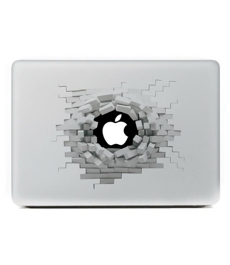 Removable 3D Effect Vinyl Decal Sticker Skin For Macbook 13 Inch - 2
