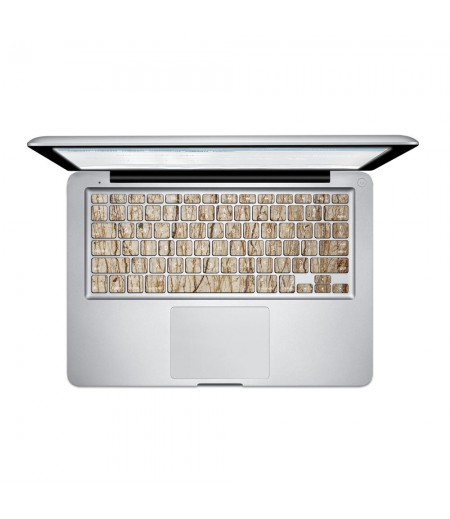 PAG Wall Colored Glaze Macbook Keyboard Removable Bubble Free Self-adhesive Decal For Macbook Pro 13 15 Inch - 13 Inch