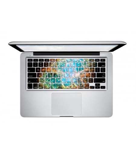PAG The Night Blue Light PVC Keyboard Bubble Free Self-adhesive Decal For Macbook Pro 13 15 Inch - 13 Inch