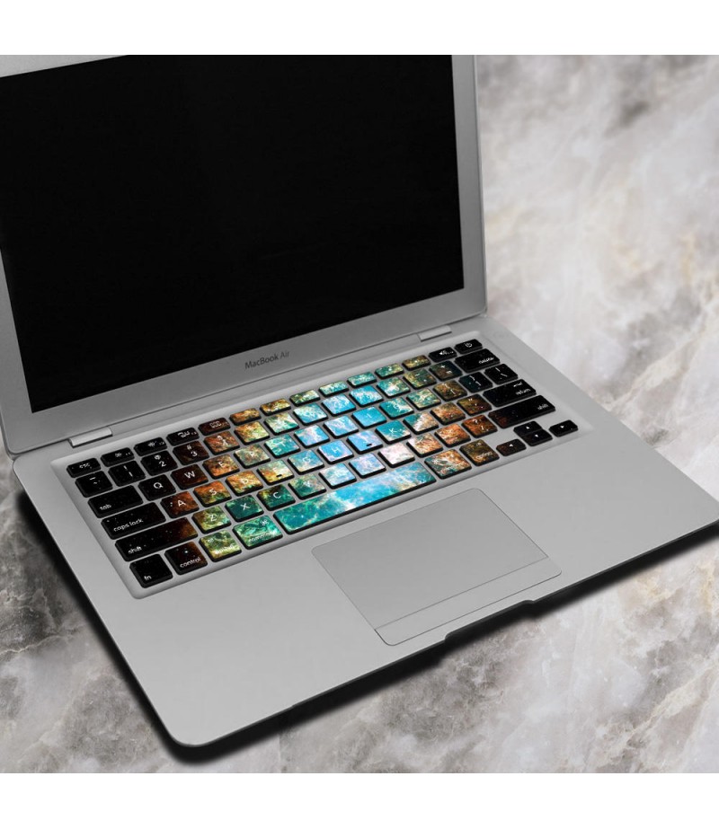 PAG The Night Blue Light PVC Keyboard Bubble Free Self-adhesive Decal For Macbook Pro 13 15 Inch - 13 Inch