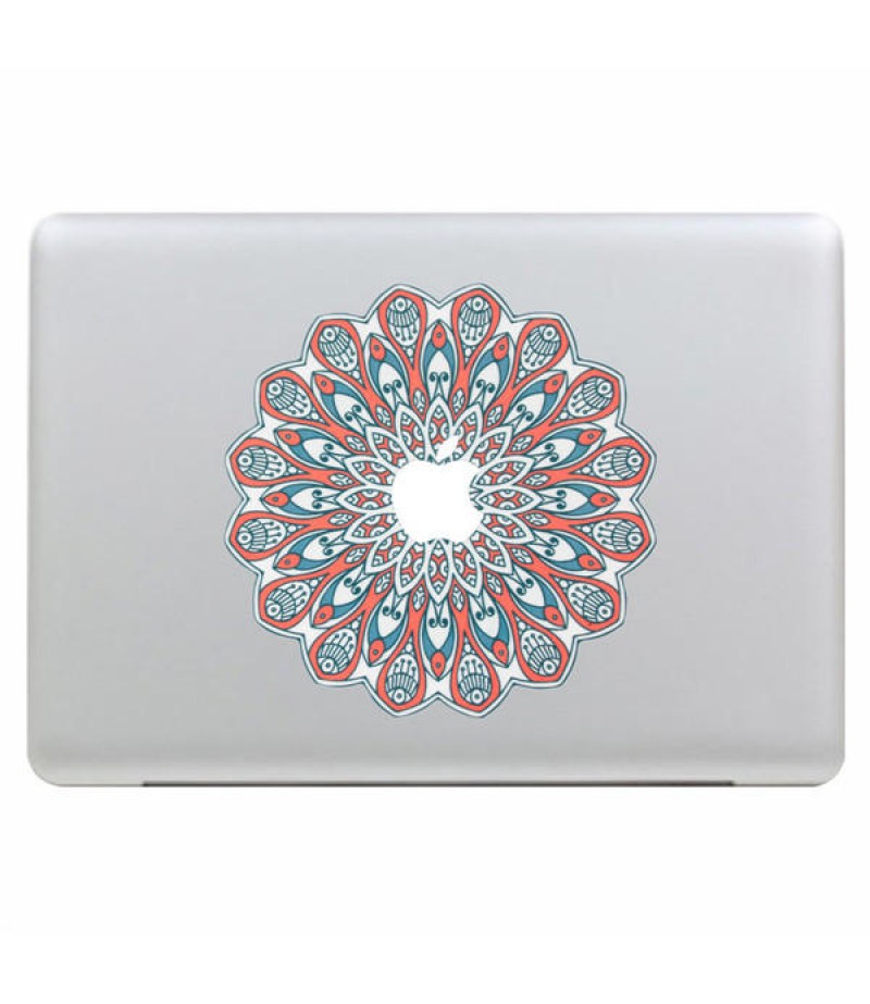 Peacock's Fan Style Vinyl Sticker Skin Decal Cover Laptop Skin For Apple MacBook Air Pro
